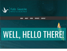 Tablet Screenshot of kategausche.com